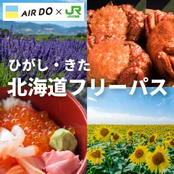 AIRDOご利用でおトクなきっぷ！AIRDOひがし北海道フリーパス・きた北海道フリーパス