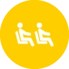 少し混雑