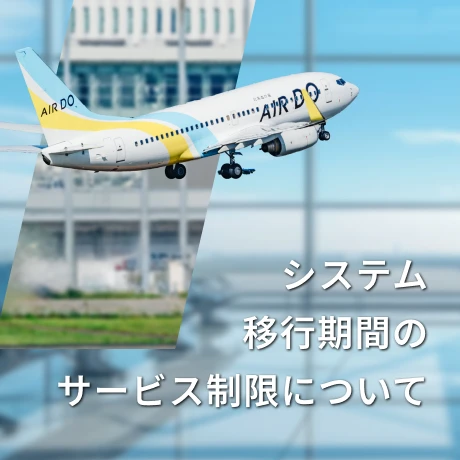 システム移行期間のサービス制限について