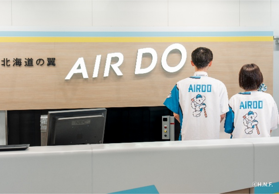 イメージ:AIRDO×FIGHTERS オリジナルユニフォーム