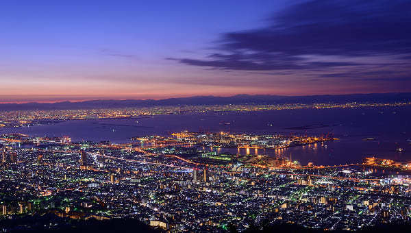 六甲山からの夜景