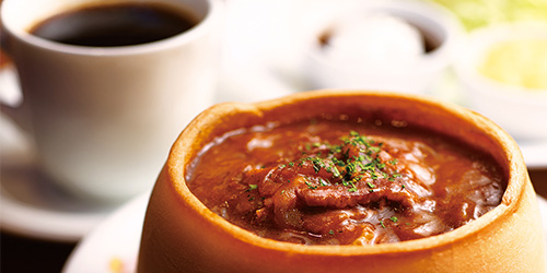 モーニング文化をこんがり包み込む一皿