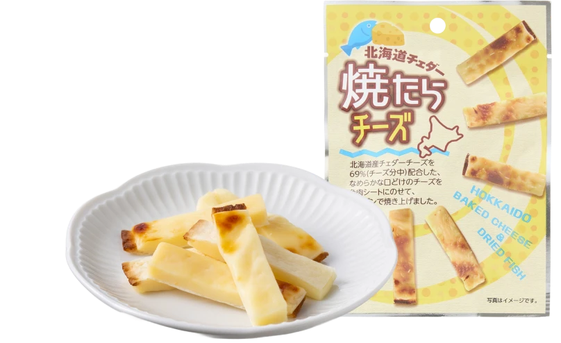 おつまみ 焼たらチーズ