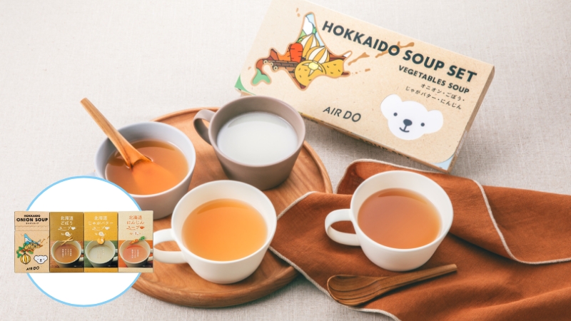 Hokkaido Soup Set, Four Flavors